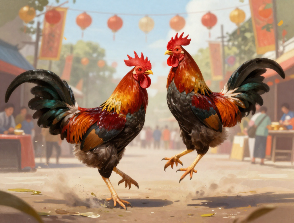 "Cửa sổ tâm hồn" và cái đầu lĩnh lãm: Xem tướng mặt gà